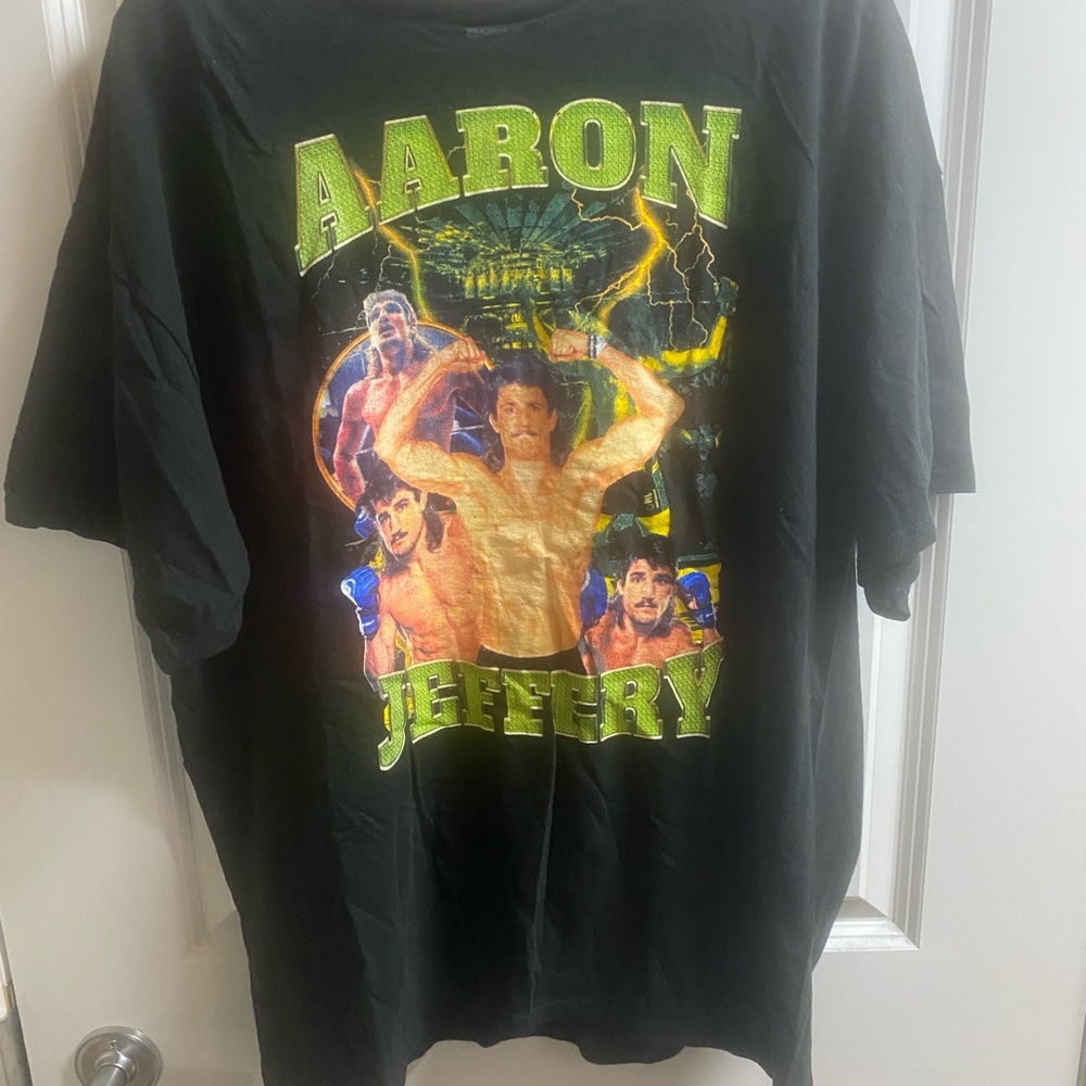 Rare AARON JEFFERY MMA T-Shirt